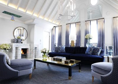 Living Room Ombre Curtains