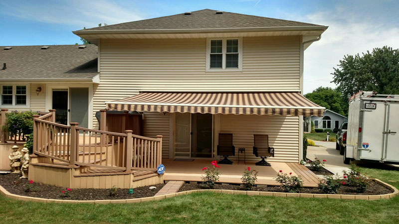 SunSetter Motorized Retractable Awnings in LA by Galaxy Draperies