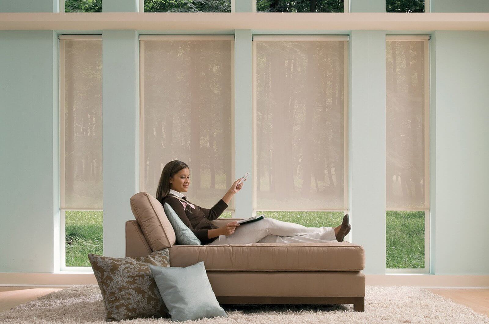 Motorized Window Treatments for Home Automation