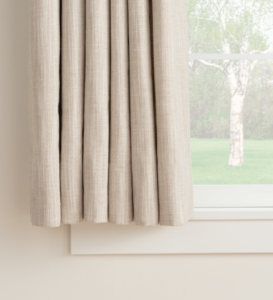 Sill Drapery Length sits right at the edge of the window sill